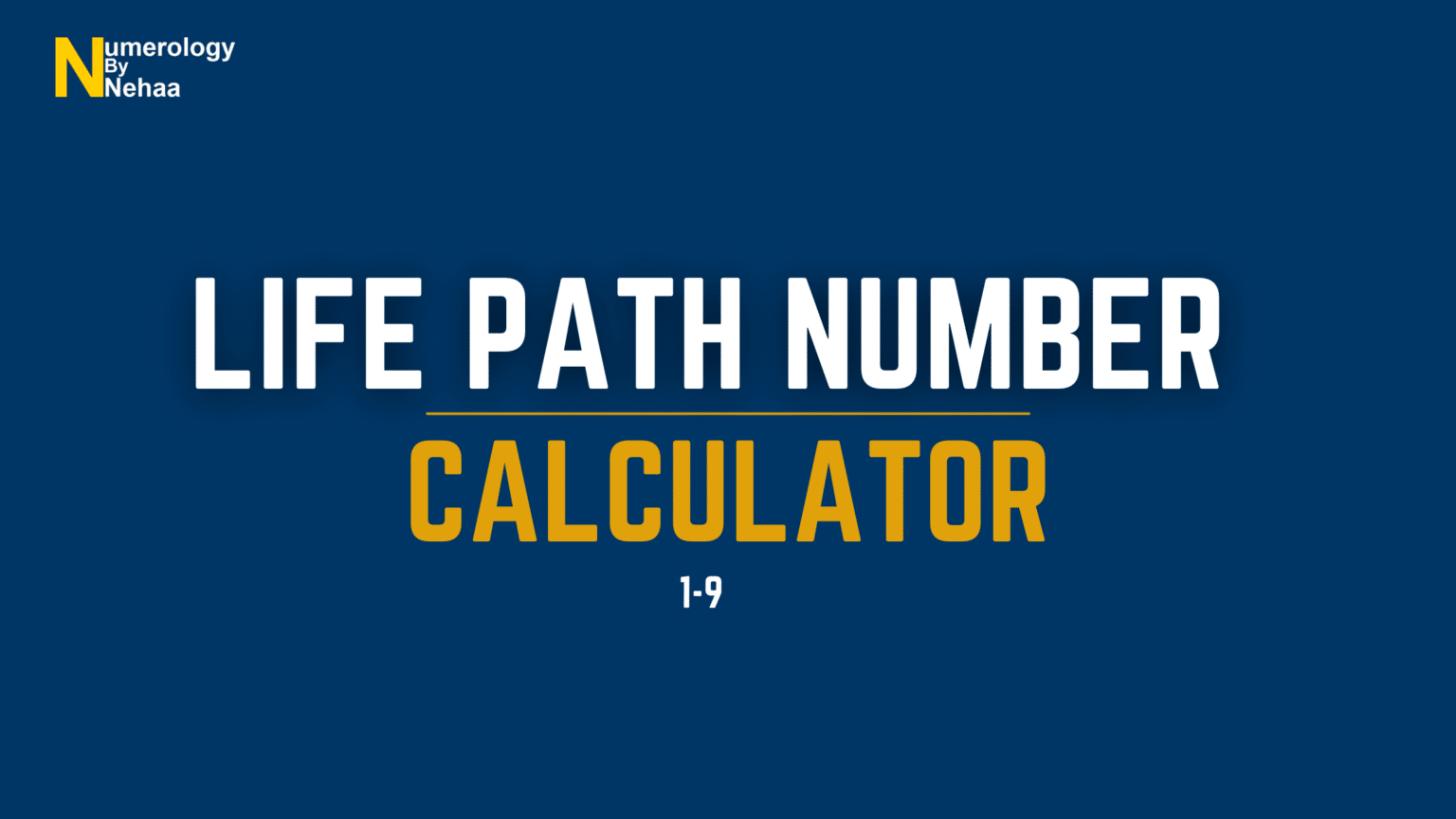numerology path nunber calculator