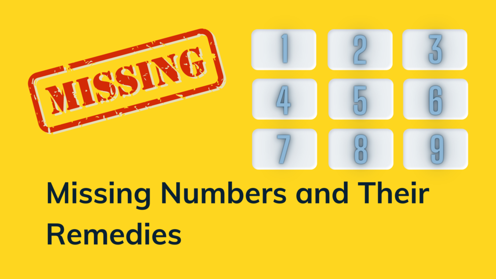 Lo Shu Grid Missing Numbers and their remedies