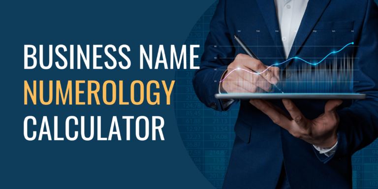 Business Name Numerology Calculator