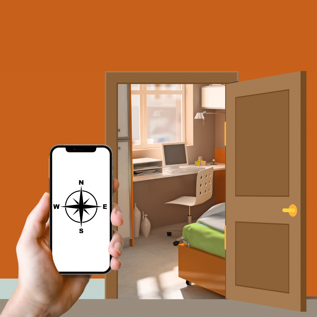 Checking toilet seat entrance vastu