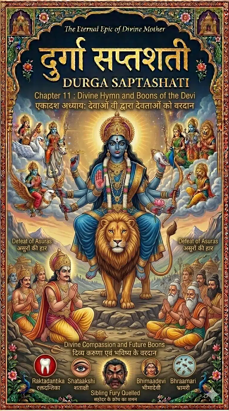 Durga Saptashati- Chapter 11 in Hindi and English: Free PDF Download